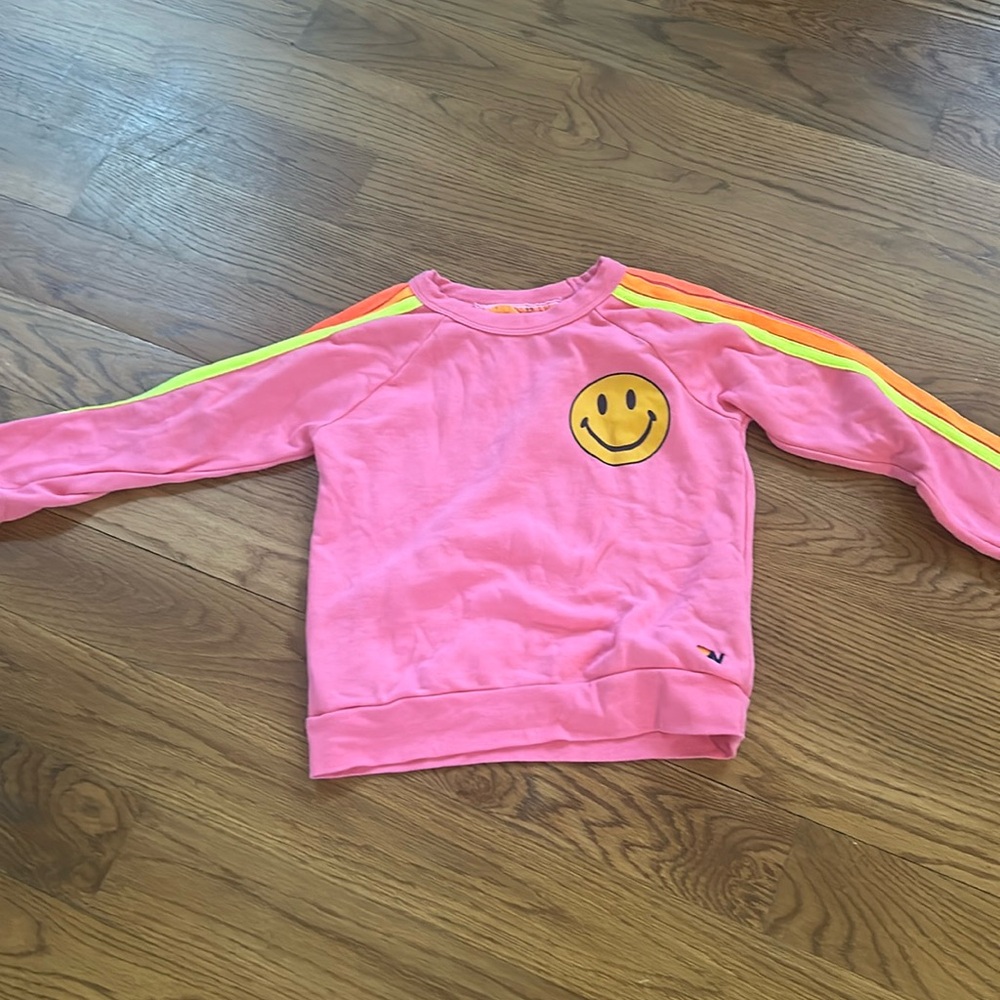 Aviator nation striped sweater.
